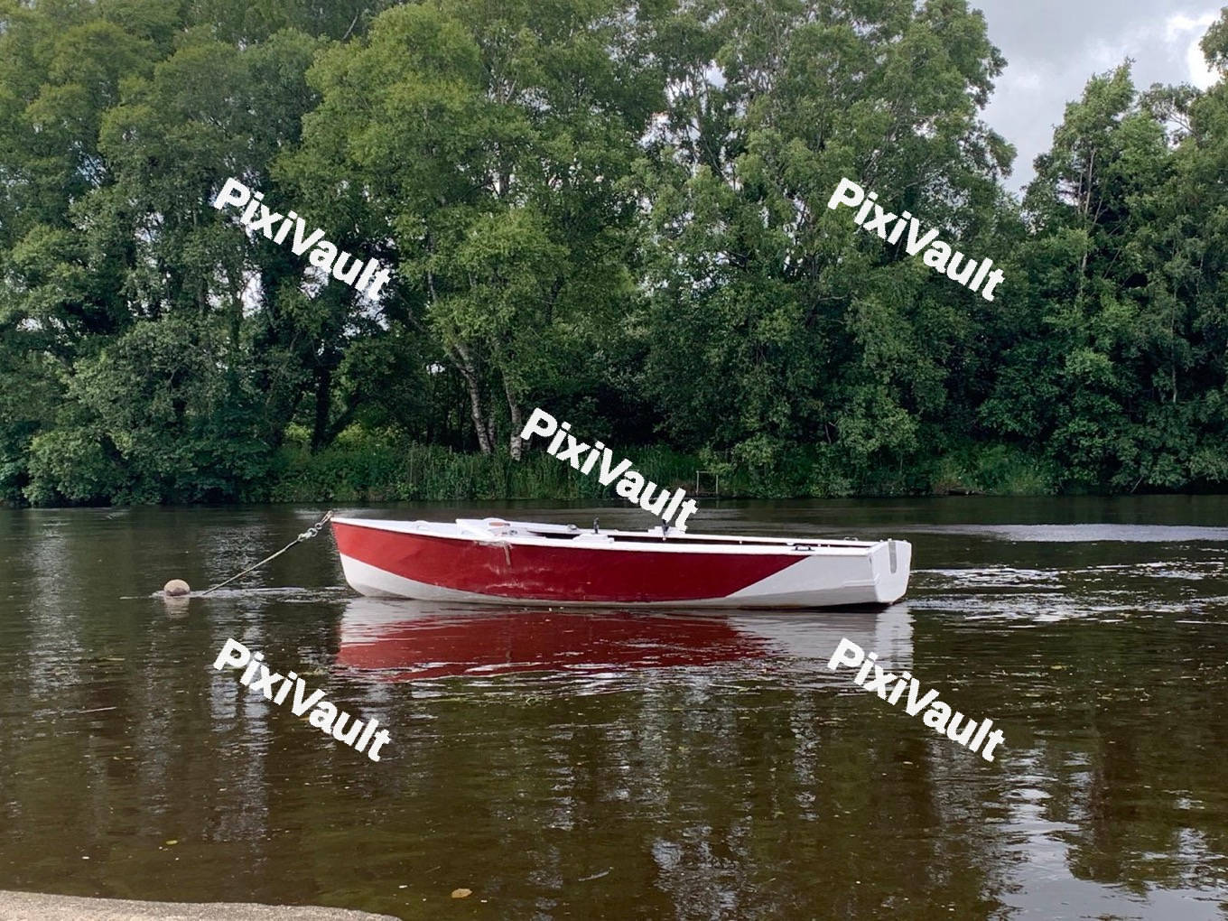 Boat In A Lake